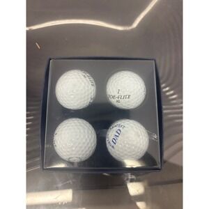 Top Flite XL Golf Balls 4 Pack Worlds Greatest Dad Gift‎ Set